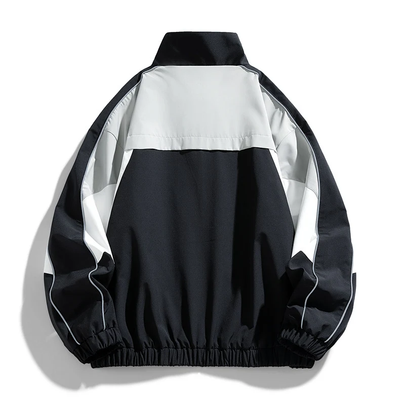 Herren Leichte Sportjacke mit hohem Kragen Drune