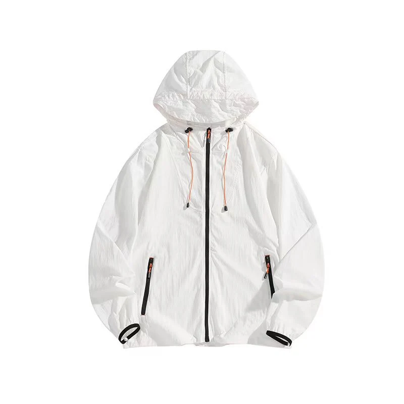 Herren Leichte Outdoorjacke mit Kapuze und praktischen Reißverschlusstaschen Drune