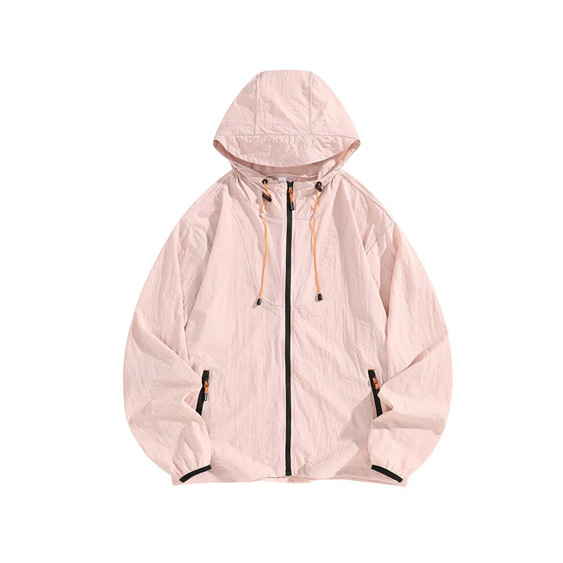 Herren Leichte Outdoorjacke mit Kapuze und praktischen Reißverschlusstaschen Drune