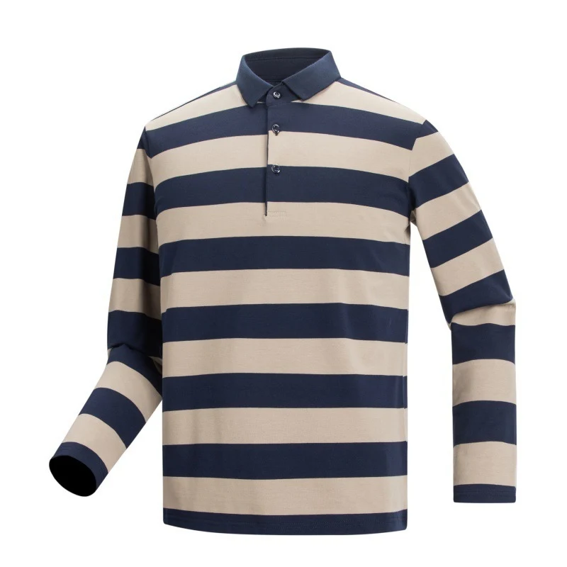 Herren Langarm Polo-Shirt Drune