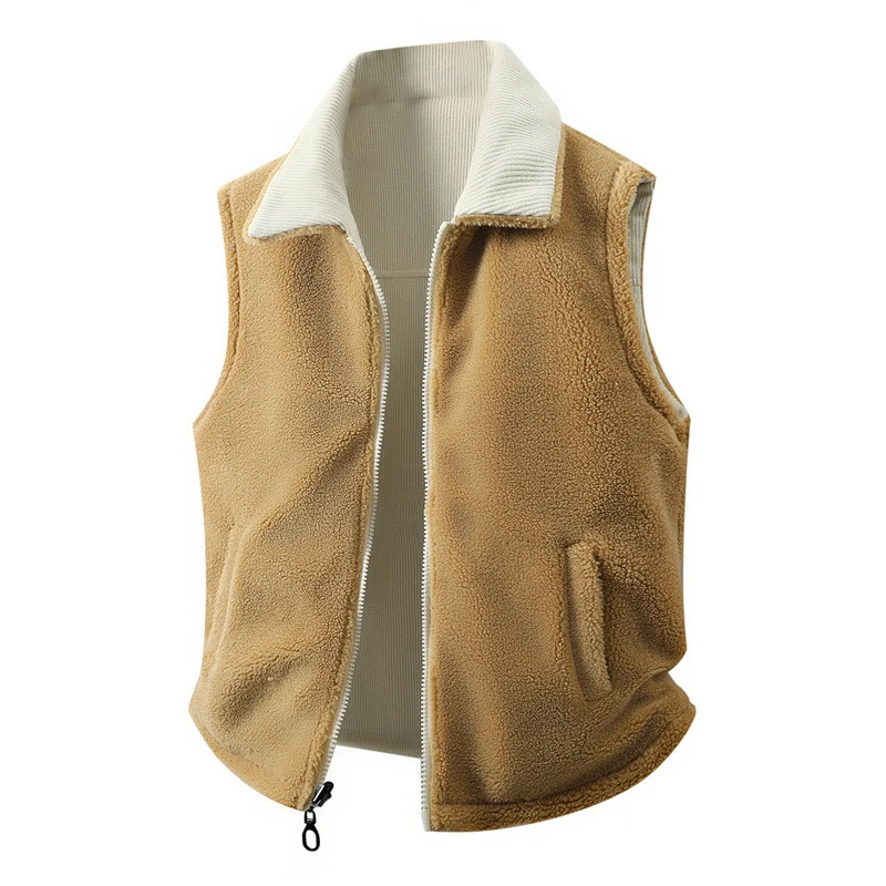 Herren Komfortable Fleece-Weste Drune