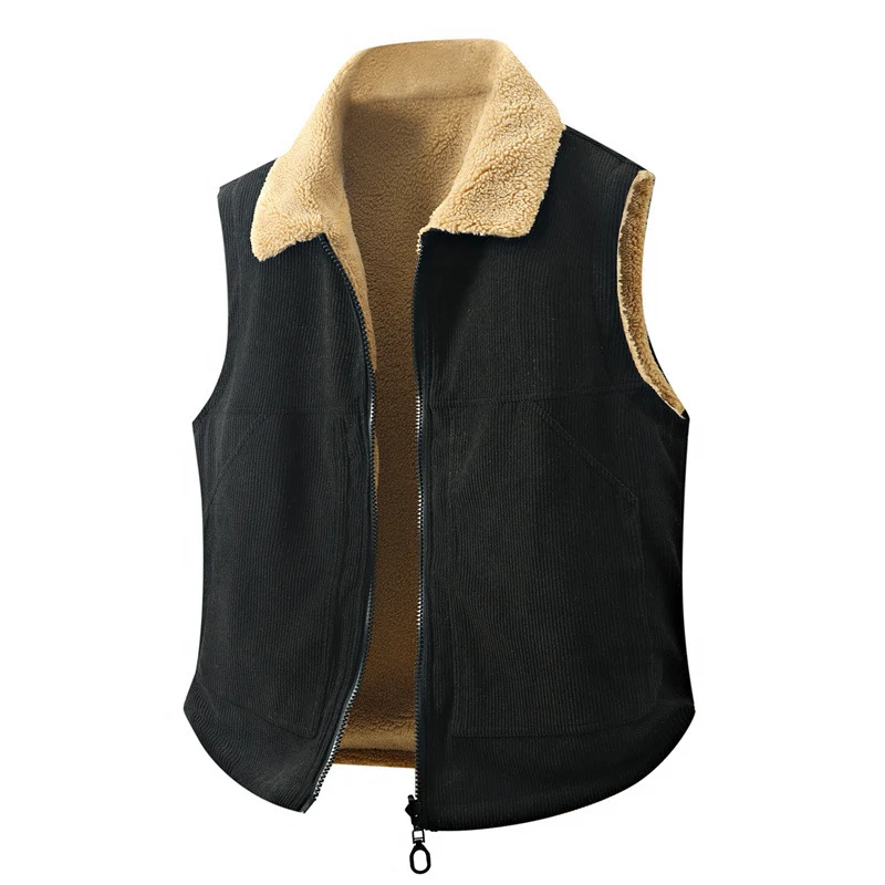 Herren Komfortable Fleece-Weste Drune