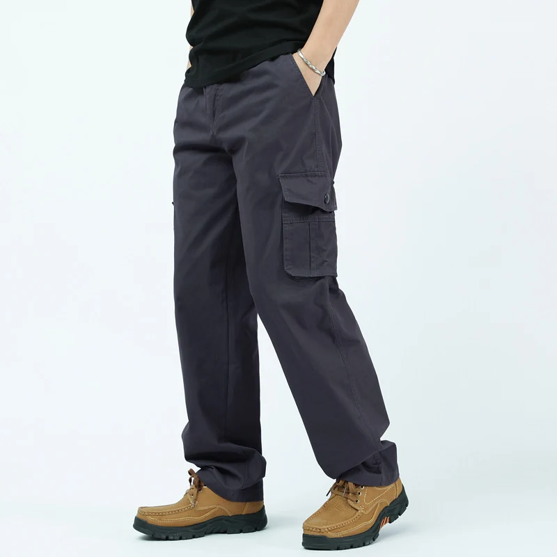 Herren Komfortable Cargo-Hose Drune