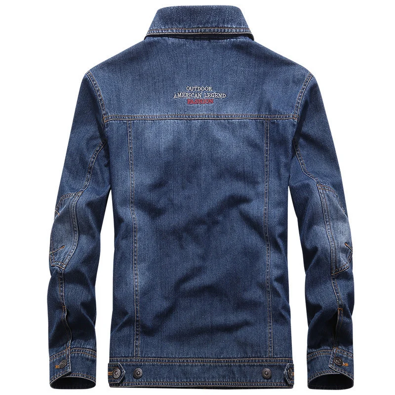 Herren Klassische Jeansjacke Drune