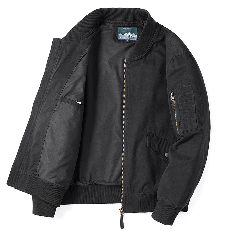 Herren Klassische Bomberjacke Drune