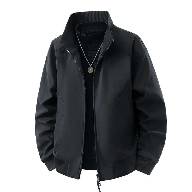 Herren Hochgeschlossene Freizeitjacke Drune