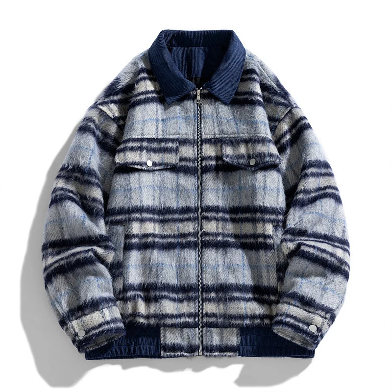 Herren Gemütliche Karojacke Drune