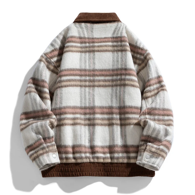 Herren Gemütliche Karojacke Drune