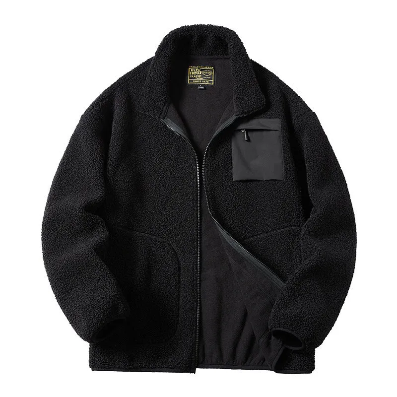 Herren Gemütliche Fleecejacke mit praktischen Taschen Drune