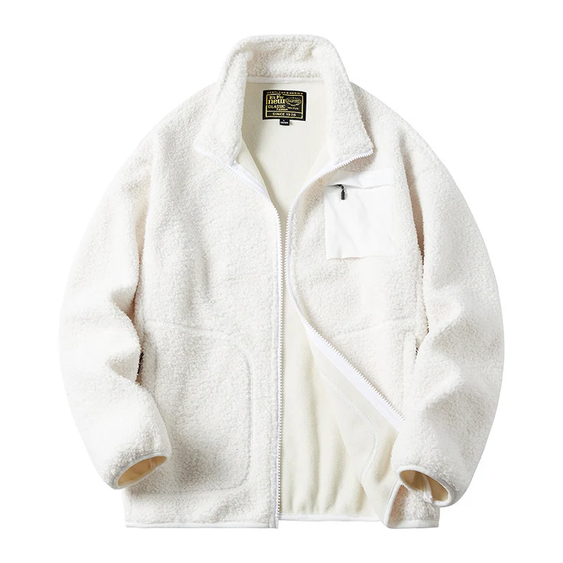 Herren Gemütliche Fleecejacke mit praktischen Taschen Drune