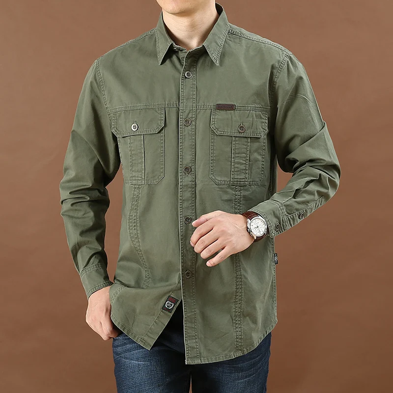 Herren Funktionales Utility-Hemd Drune