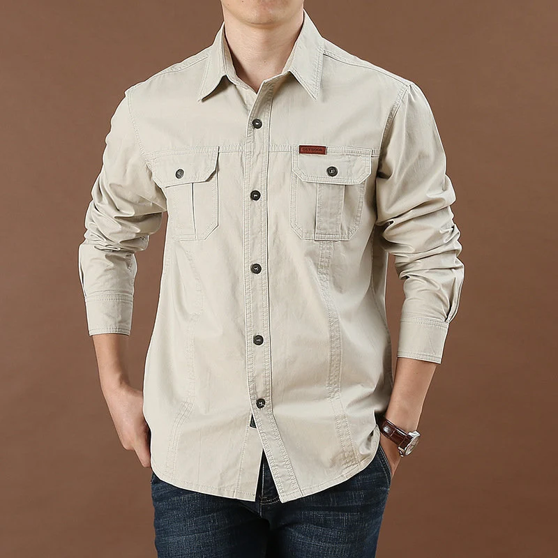 Herren Funktionales Utility-Hemd Drune