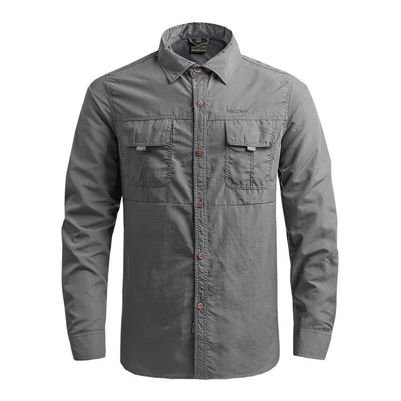 Herren Funktionales Outdoor-Hemd Drune