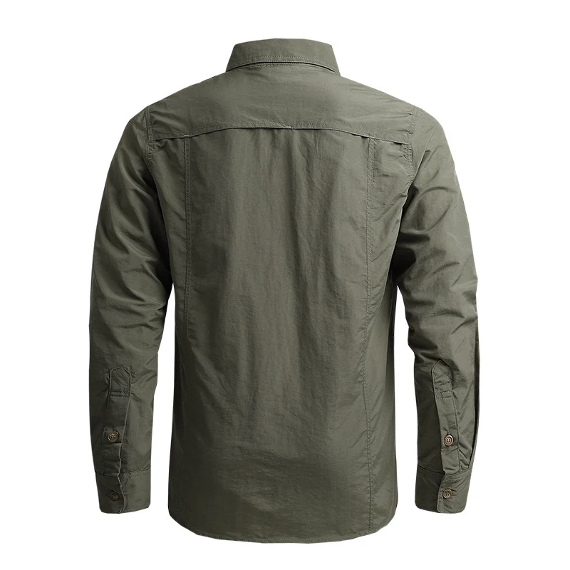 Herren Funktionales Outdoor-Hemd Drune
