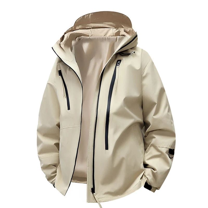 Herren Funktionale Wasserfeste Outdoor-Jacke Drune