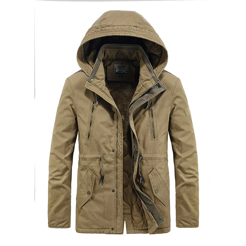 Herren Funktionale wasserabweisende Kapuzenjacke Drune