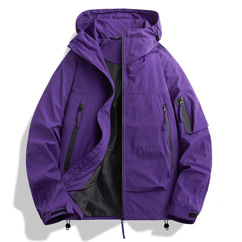 Herren Funktionale Wasserabweisende Jacke Drune