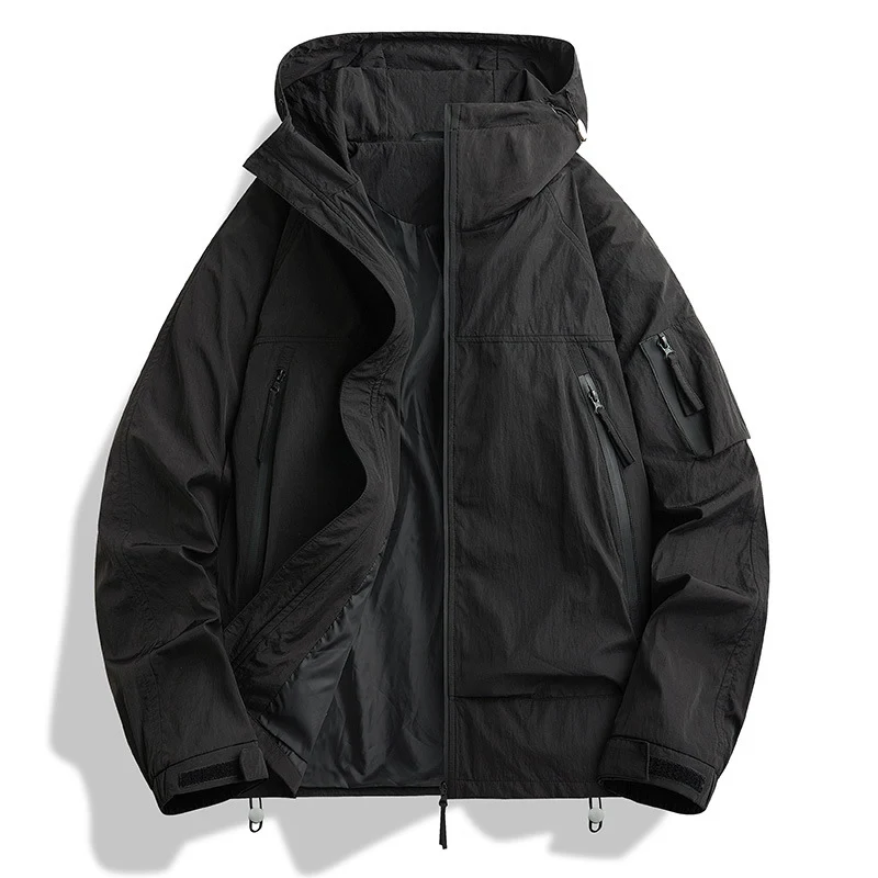 Herren Funktionale Wasserabweisende Jacke Drune
