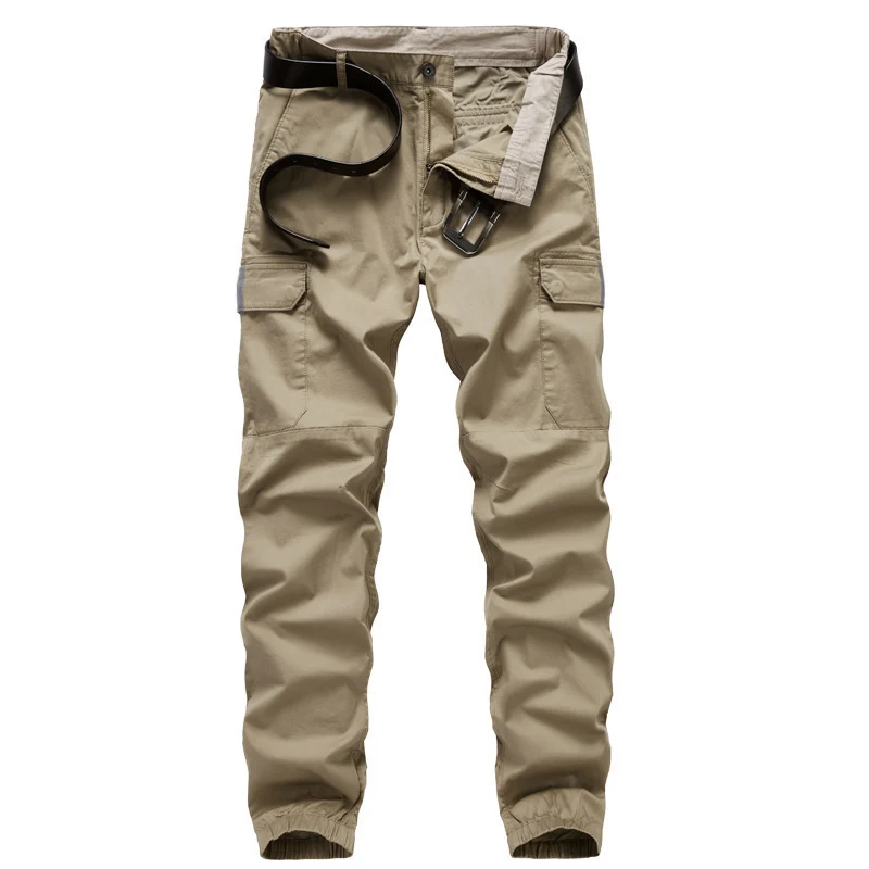 Herren Funktionale Cargo-Hose mit elastischem Bündchen Drune