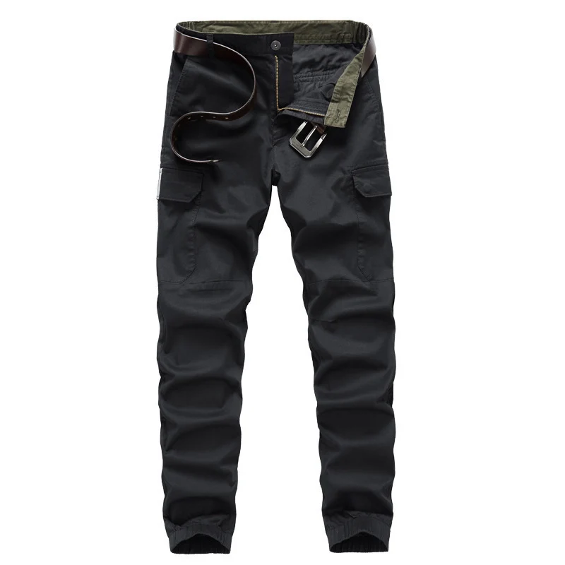 Herren Funktionale Cargo-Hose mit elastischem Bündchen Drune