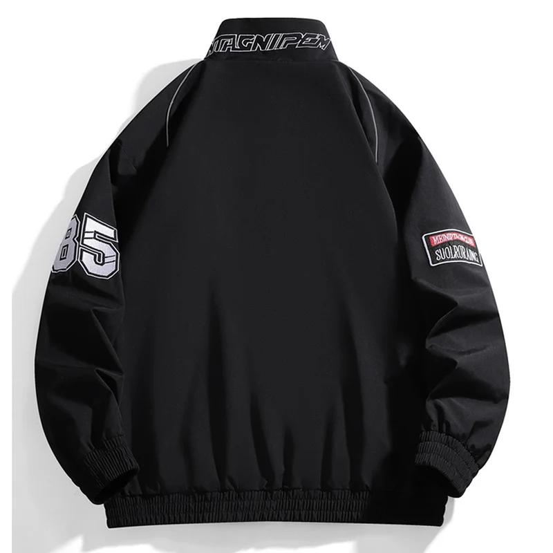 Herren Freizeitjacke mit hohem Kragen Drune