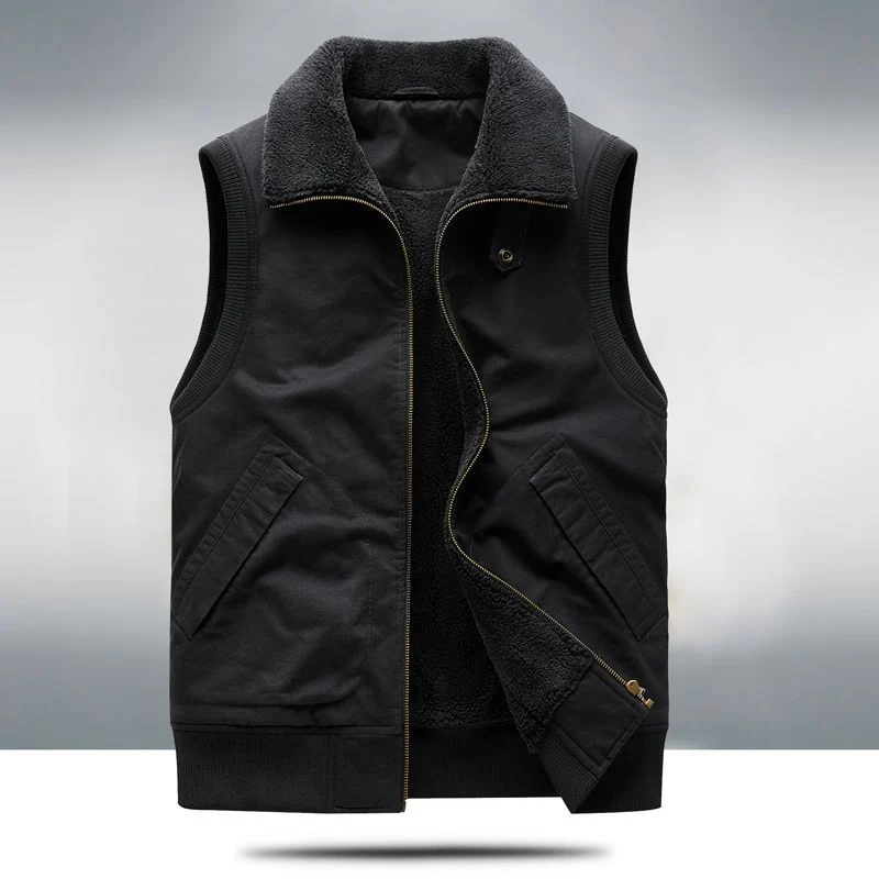 Herren Fleece gefütterte Outdoor-Weste Drune