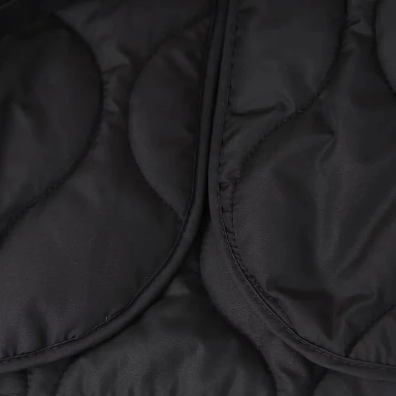 Damen Gequiltete Steppjacke mit Bindebändern und Rundhalsausschnitt Drune