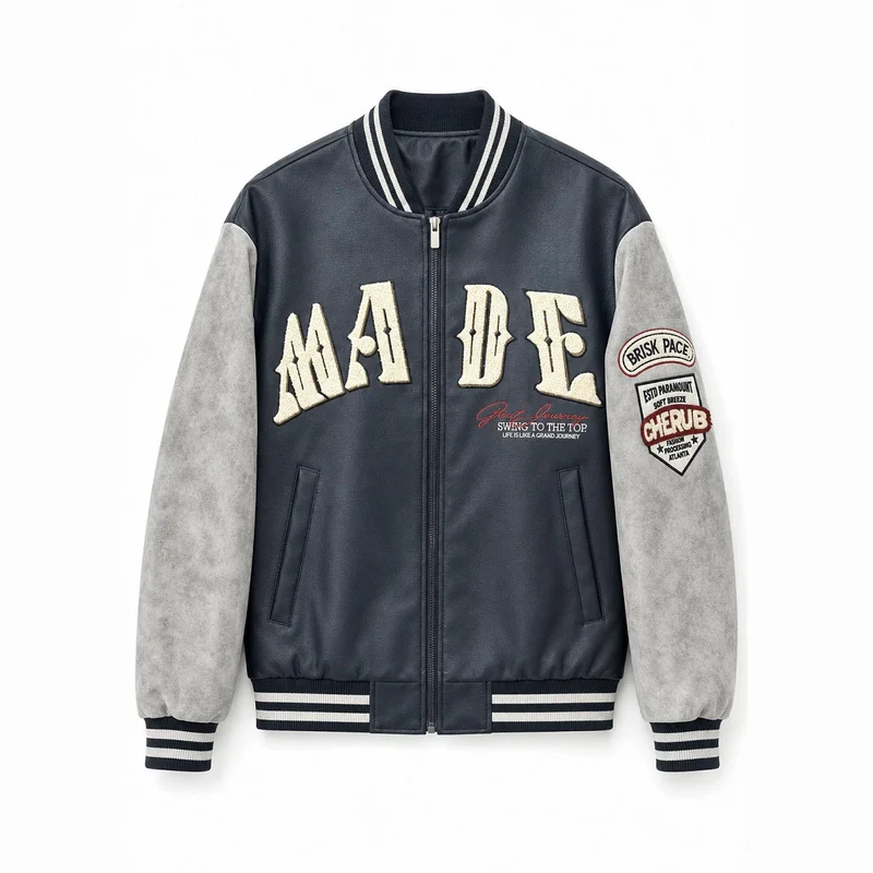 Damen Modische Freizeit-Bomberjacke Drune