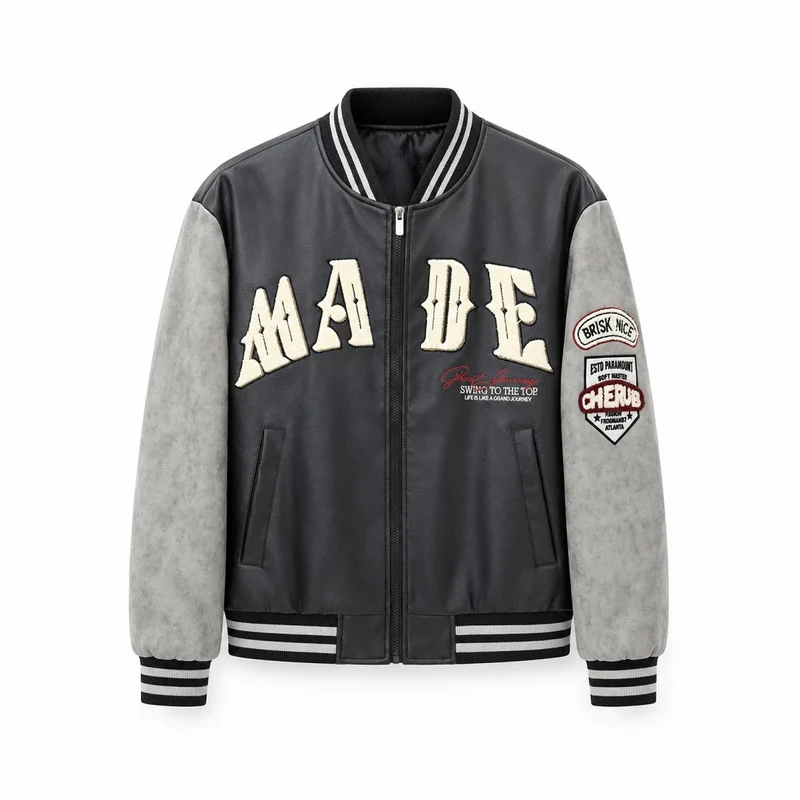 Damen Modische Freizeit-Bomberjacke Drune
