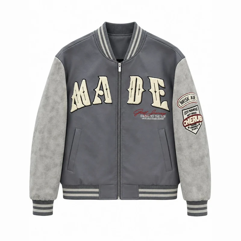 Damen Modische Freizeit-Bomberjacke Drune
