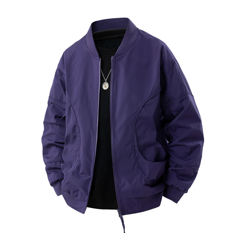 Damen Modische Bomberjacke Drune