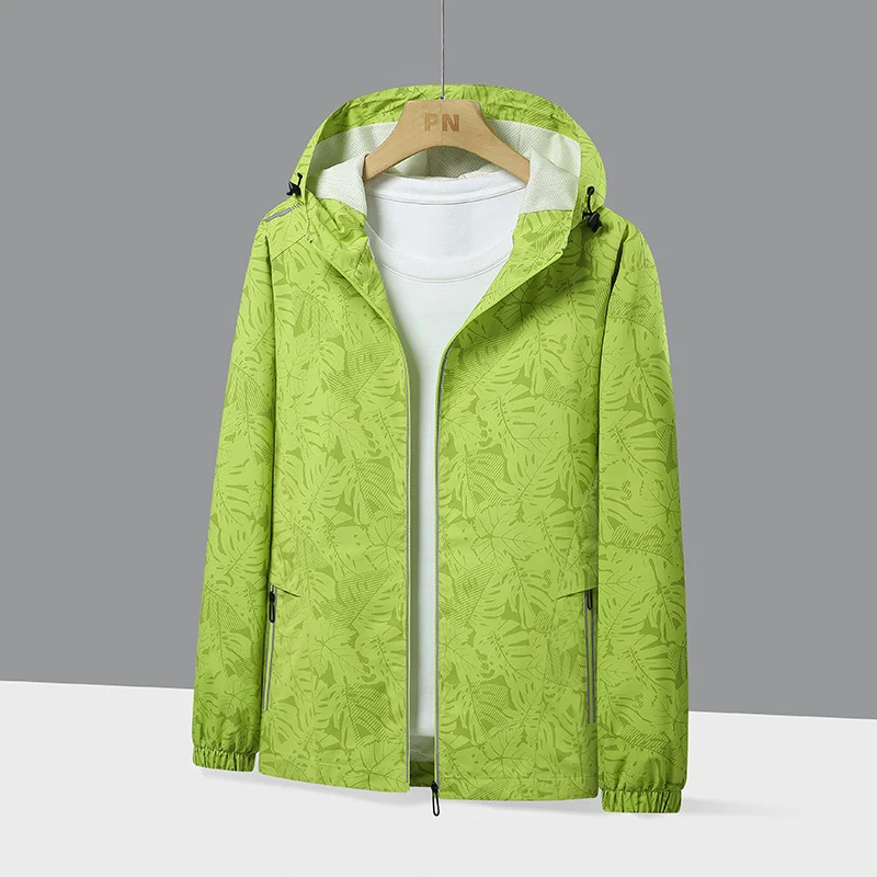 Damen Leichte Regenjacke mit verstellbarem Kapuzenverschluss Drune