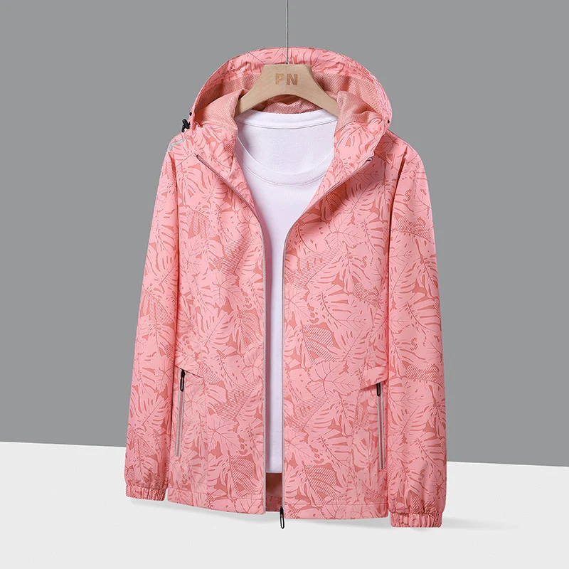 Damen Leichte Regenjacke mit verstellbarem Kapuzenverschluss Drune
