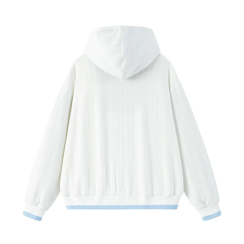 Damen Bequeme und modische Kapuzenjacke Drune