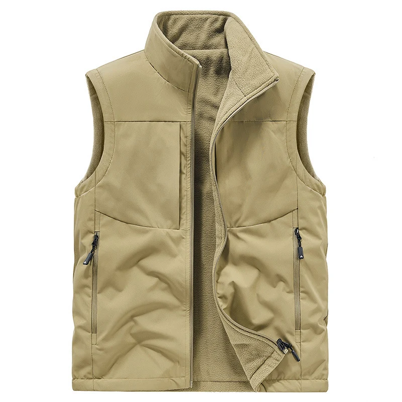 Damen Bequeme Fleece-Weste Drune