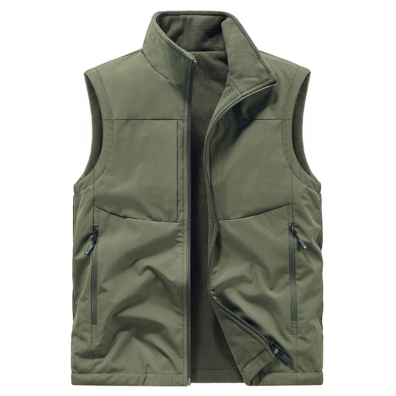 Damen Bequeme Fleece-Weste Drune