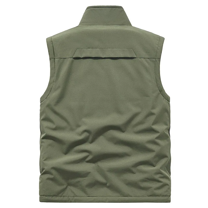 Damen Bequeme Fleece-Weste Drune