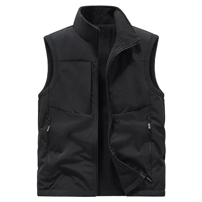 Damen Bequeme Fleece-Weste Drune
