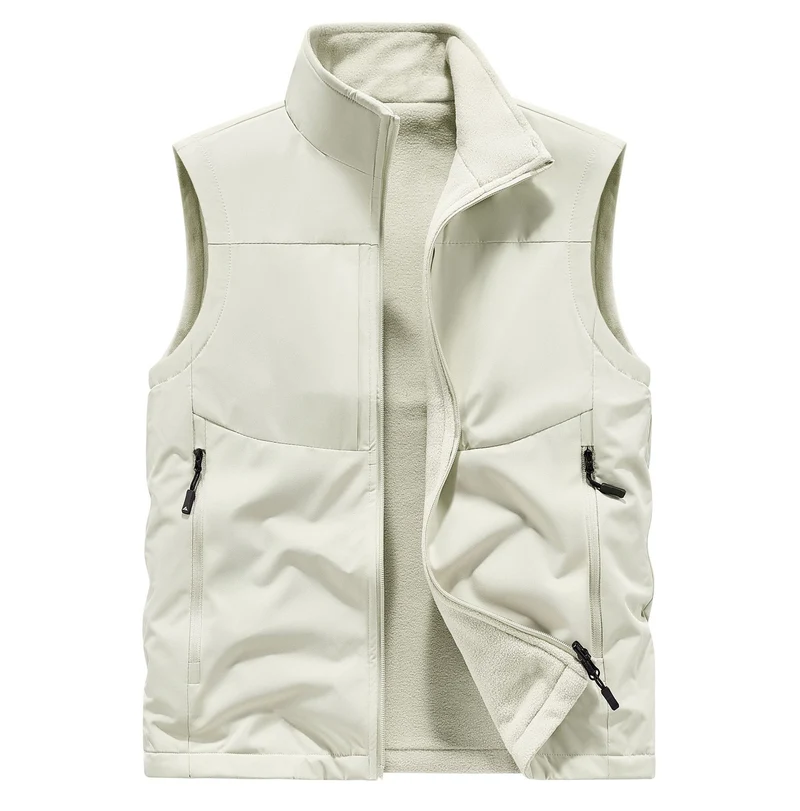 Damen Bequeme Fleece-Weste Drune