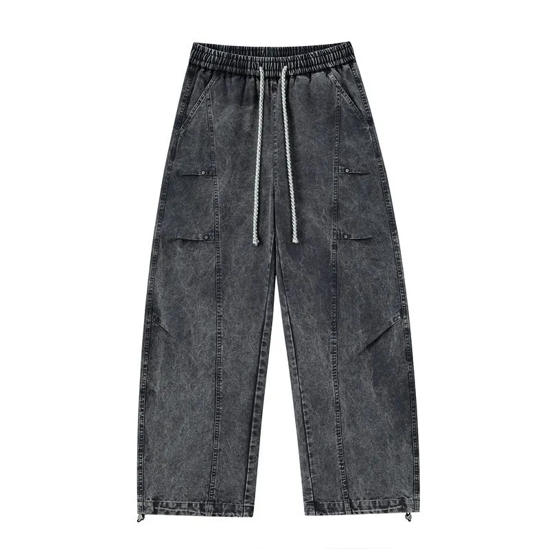 Damen Bequeme Cargo-Hose Drune