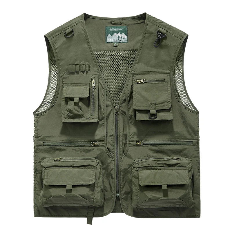 Unisex Multifunktionale Anglerweste Drune