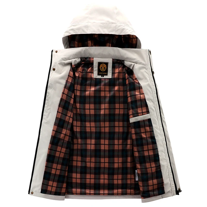 Herren Wetterfeste Multifunktionsjacke Drune