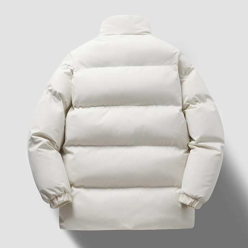 Herren Wasserdichte Steppjacke mit hohem Kragen Drune