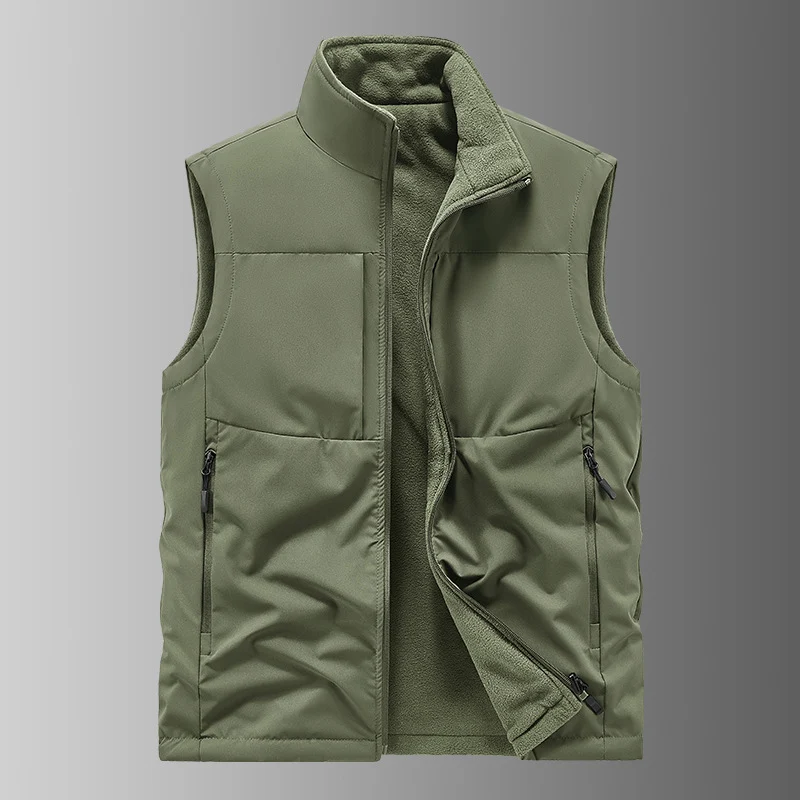 Herren Wärmende Fleece-Weste Drune