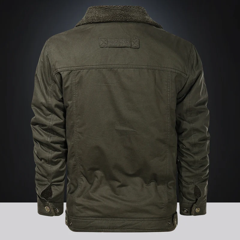 Herren warme Outdoor-Jacke Drune