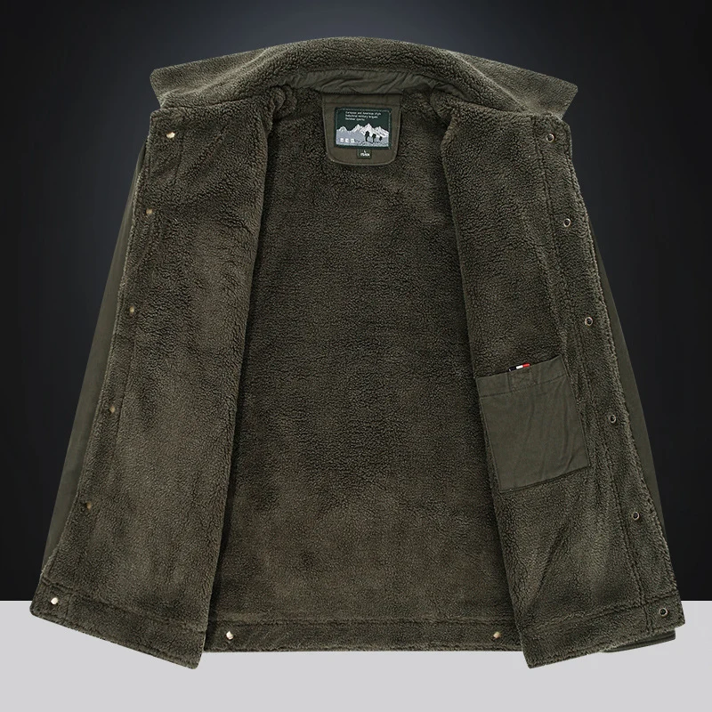 Herren warme Outdoor-Jacke Drune