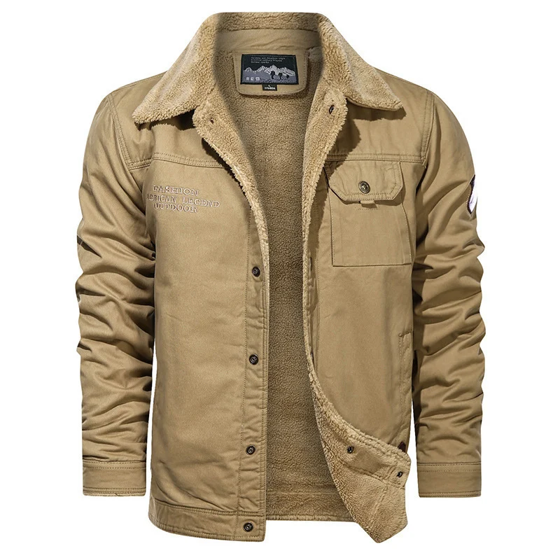 Herren warme Outdoor-Jacke Drune