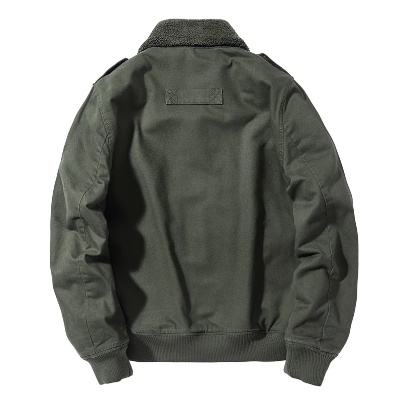 Herren Warme Feldjacke mit Fleece-Futter Drune