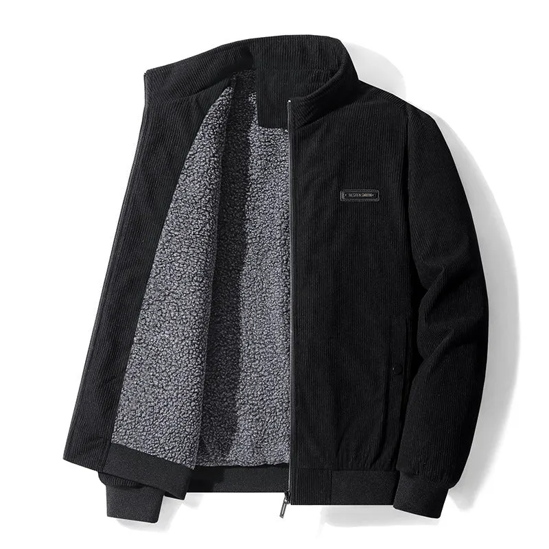Herren Urbaner Steppjacke mit Fleece-Innenfutter Drune