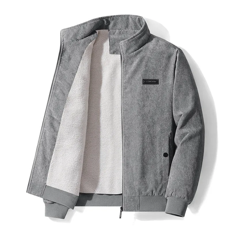 Herren Urbaner Steppjacke mit Fleece-Innenfutter Drune